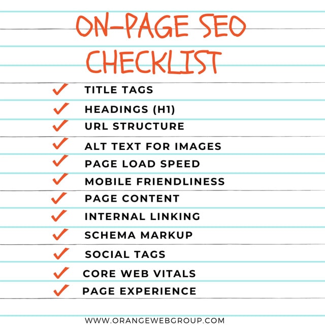 On-Page SEO Checklist